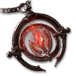 Igniferis Crimson Amulet