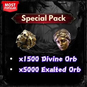Special Pack : x1500 Divine Orb + x5000 Exalted Orb | Fast Delivery!