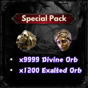 Special Pack : x9999 Divine Orb + x1200 Exalted Orb / Fast Delivery