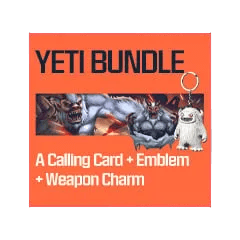 Yeti Bundle - Calling Card, Emblem, Weapon Charm Token Code