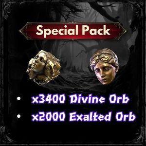 Special Pack : x3400 Divine Orb + x2000 Exalted Orb | Fast Delivery!