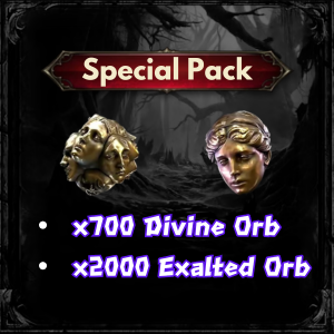 Special Pack : x700 Divine Orb + x2000 Exalted Orb | Fast Delivery!
