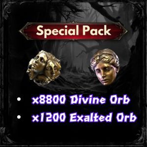 Special Pack : x8800 Divine Orb + x1200 Exalted Orb | Fast Delivery!