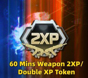 60 Mins Weapon 2XP/Double XP Token