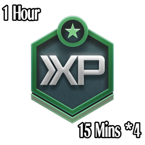 60 Mins Rank 2XP/Double XP Token