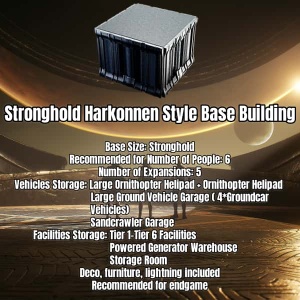 Stronghold Harkonnen Style Base Building