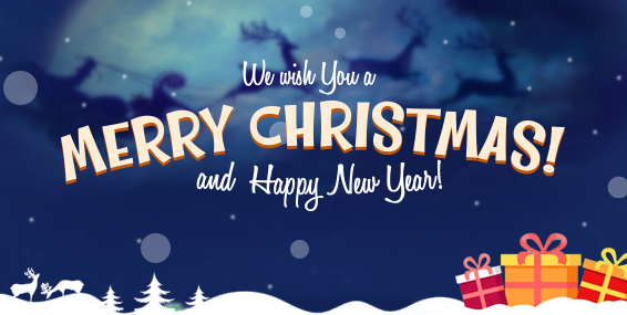 Merry Christmas and Happy New Year!