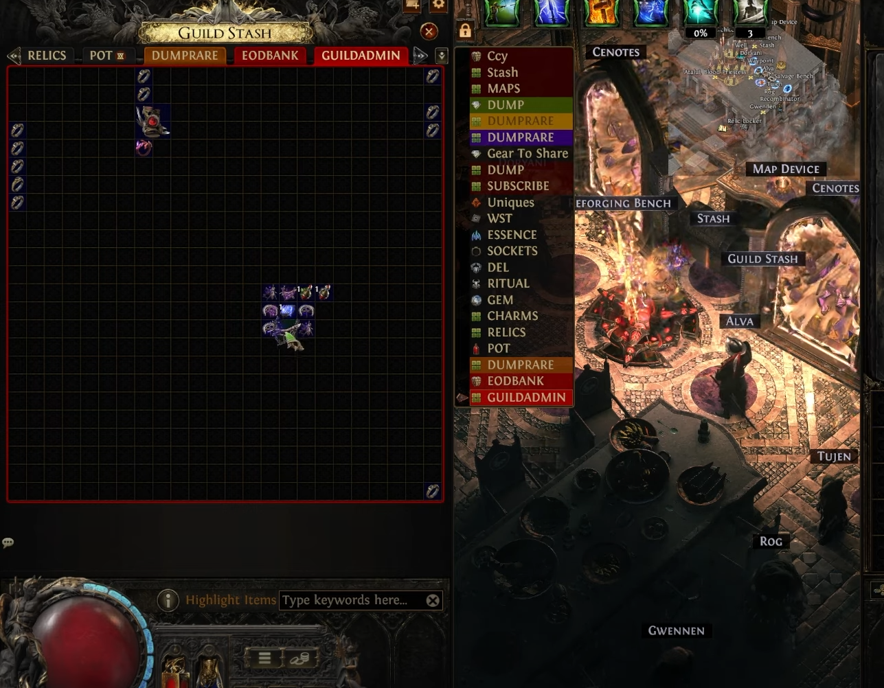 How to Override Affinity Sorting in PoE 2